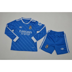 Real Madrid KIT NIÑO Manga Larga Tercera 25-26