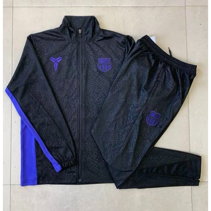 Barcelona Chandal Mamba Morado Azul 25-26 Barcelona Chandal Mamba Morado Azul 25-26