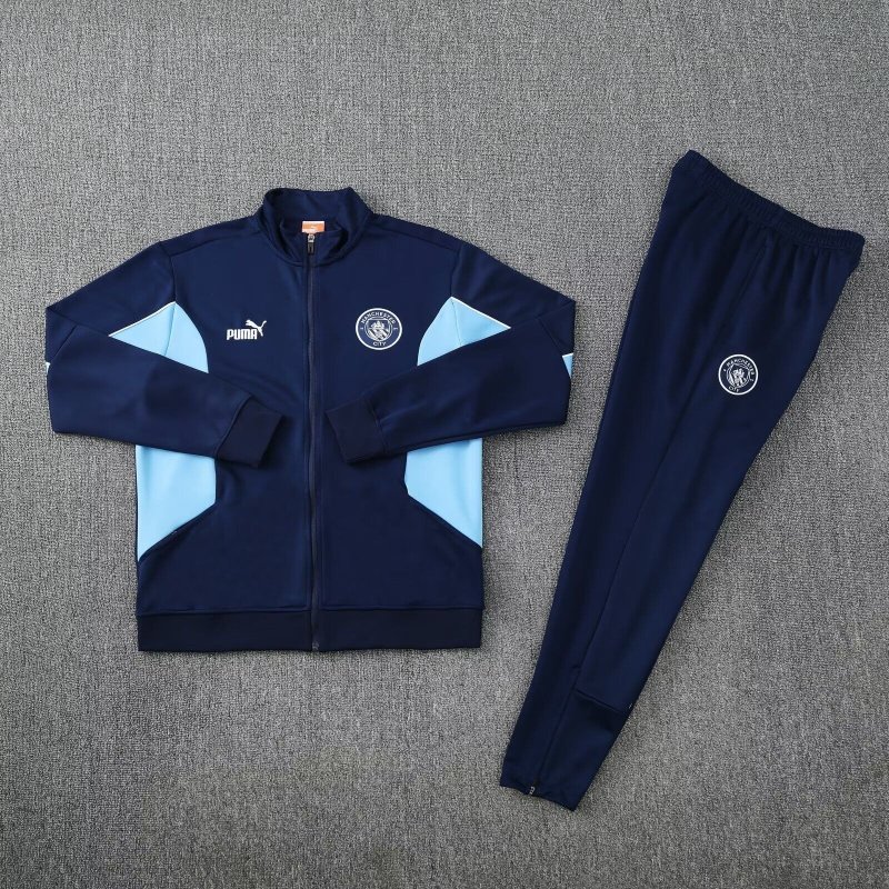 Manchester City Chandal Azul Oscuro 25-26 Manchester City Chandal Azul Oscuro 25-26