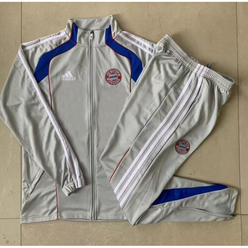 Bayern Munich Chandal Gris Retro 25-26 Bayern Munich Chandal Gris Retro 25-26