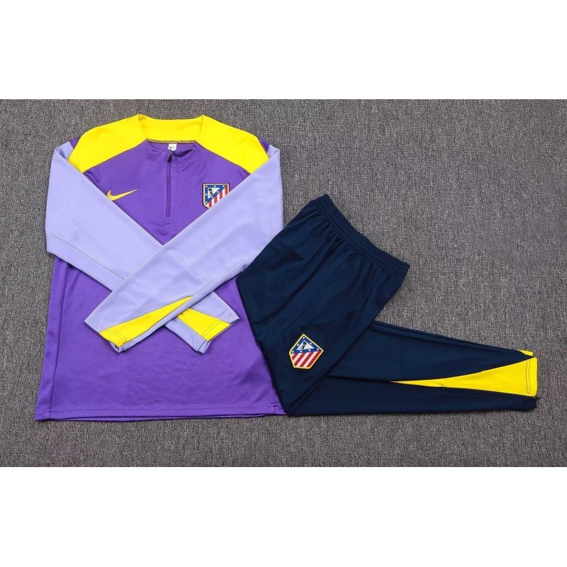 Atletico de Madrid Chandal Entrenamiento Morado 25-26 Atletico de Madrid Chandal Entrenamiento Morado 25-26