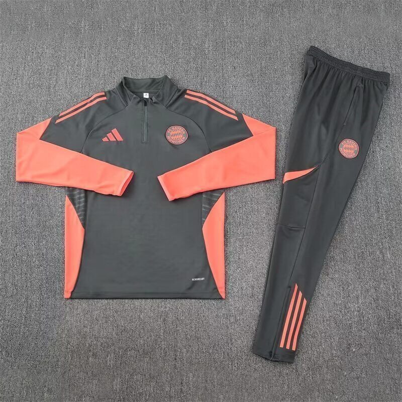 Bayern Munich Chandal Entrenamiento Naranja Gris 25-26 Bayern Munich Chandal Entrenamiento Naranja Gris 25-26