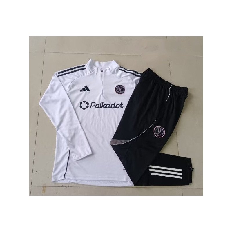 Inter Miami Chandal Entrenamiento Blanco 25-26 Inter Miami Chandal Entrenamiento Blanco 25-26