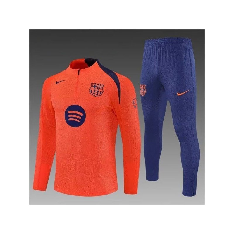 Chandal Entrenamiento Niño Barcelona Naranja 25-26 Chandal Entrenamiento Niño Barcelona Naranja 25-26