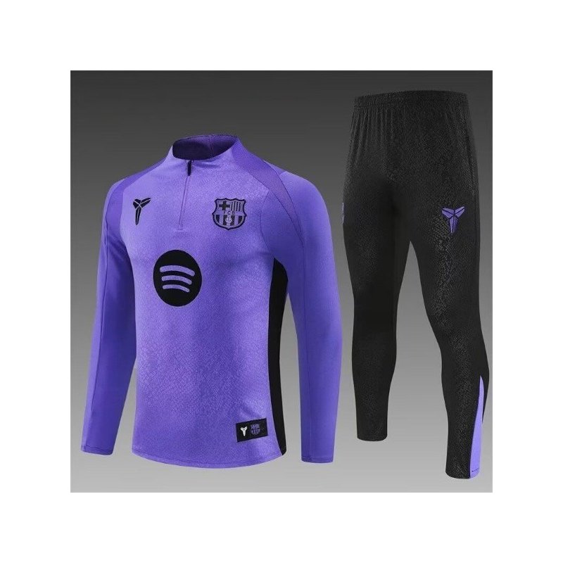 Chandal Entrenamiento Niño Barcelona Morado 25-26 Chandal Entrenamiento Niño Barcelona Morado 25-26