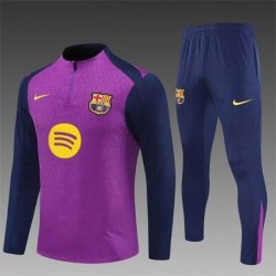 Chandal Entrenamiento Niño Barcelona Morado Azul 25-26