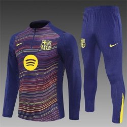 Chandal Entrenamiento Niño Barcelona Azul Lineas 25-26