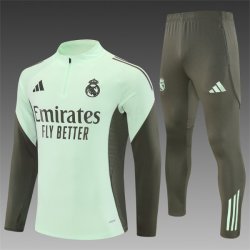 Chandal Entrenamiento Niño Real Madrid Verde 25-26