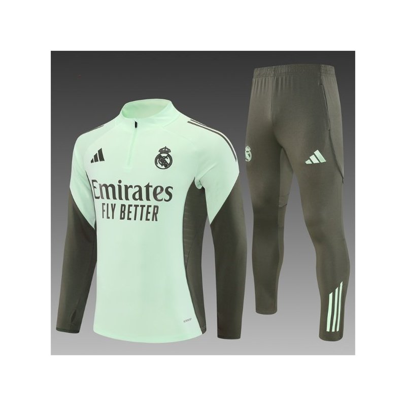 Chandal Entrenamiento Niño Real Madrid Verde 25-26 Chandal Entrenamiento Niño Real Madrid Verde 25-26