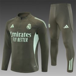 Chandal Entrenamiento Niño Real Madrid Verde Oscuro 25-26