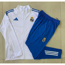 Chandal Niño Real Madrid Blanco Azul 25-26
