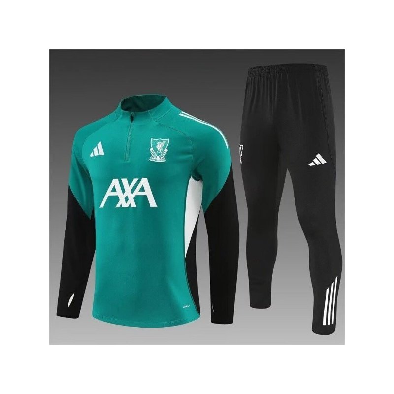 Chandal Niño Entrenamiento Liverpool Verde 25-26 Chandal Niño Entrenamiento Liverpool Verde 25-26
