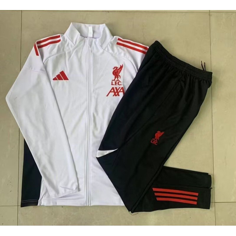 Chandal Niño Liverpool Blanco 25-26 Chandal Niño Liverpool Blanco 25-26