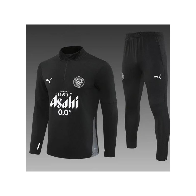 Chandal Niño Entrenamiento Manchester City Negro 25-26 Chandal Niño Entrenamiento Manchester City Negro 25-26