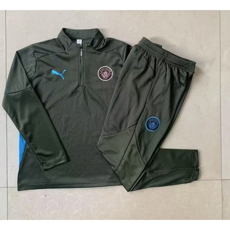 Chandal Niño Entrenamiento Manchester City Verde 25-26 Chandal Niño Entrenamiento Manchester City Verde 25-26