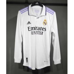 Real Madrid Retro Player Version Manga Larga Local 22-23