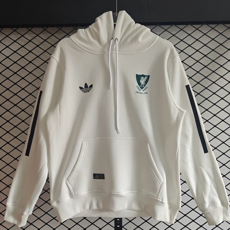 Liverpool Sudadera Blanca Liverpool Sudadera Blanca