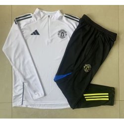 Chandal Niño Entrenamiento Manchester United Blanco 2 25-26