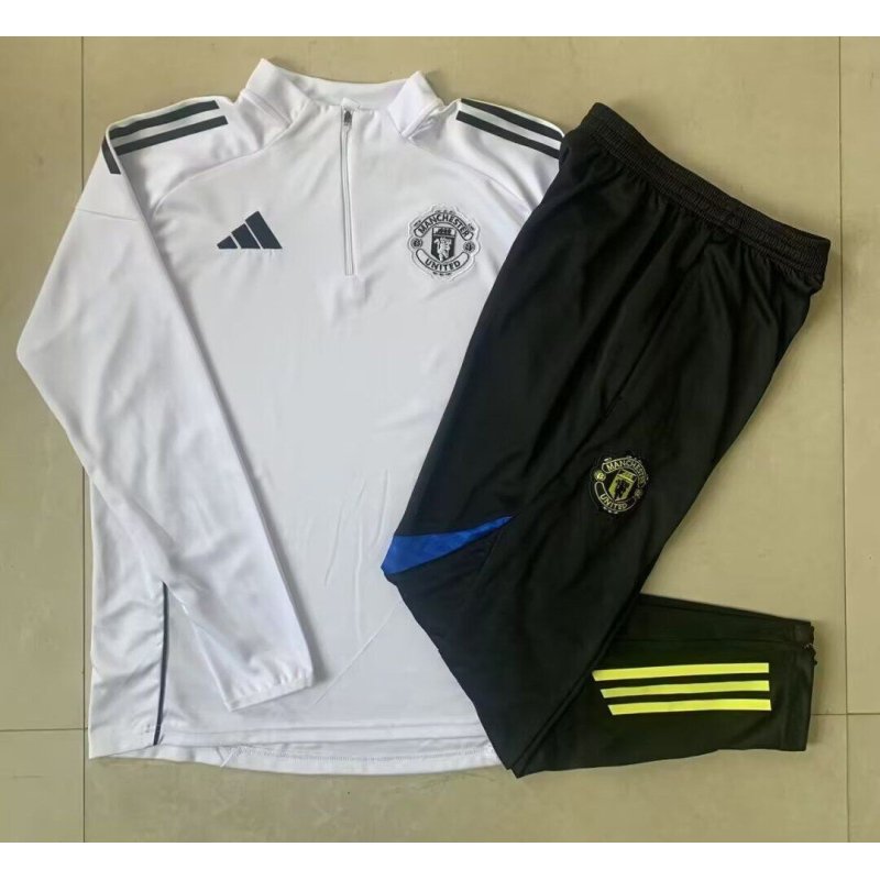 Chandal Niño Entrenamiento Manchester United Blanco 2 25-26 Chandal Niño Entrenamiento Manchester United Blanco 2 25-26