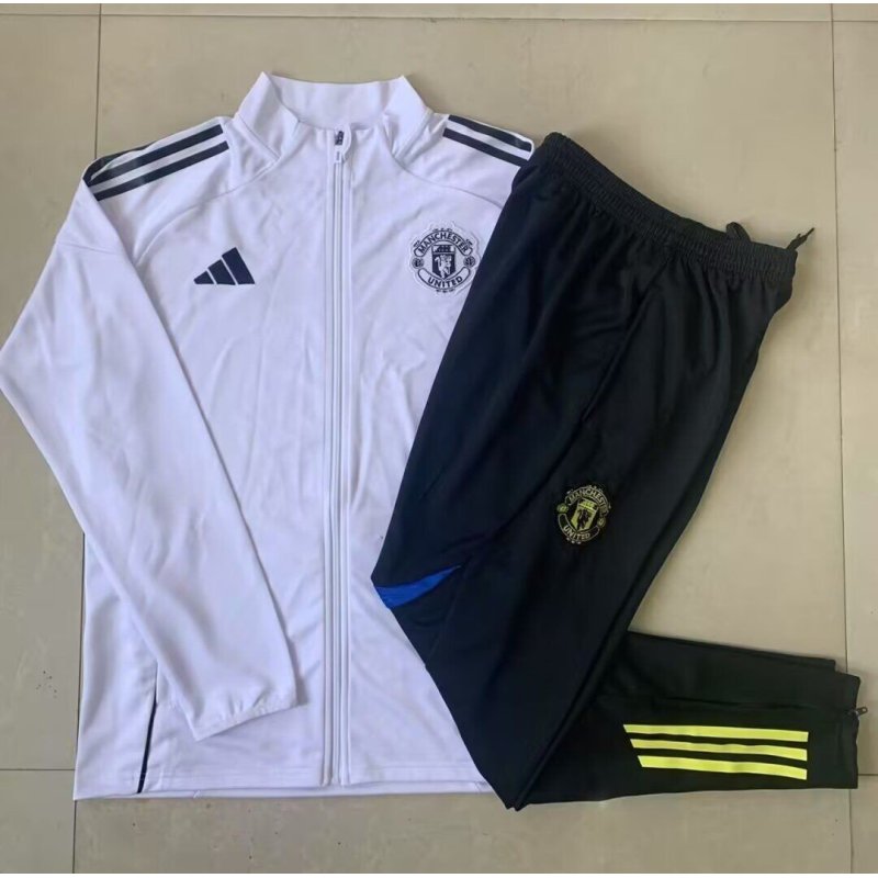 Chandal Niño Manchester United Blanco 25-26 Chandal Niño Manchester United Blanco 25-26