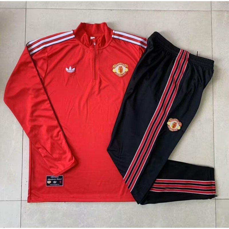 Chandal Niño Entrenamiento Manchester United Rojo 25-26 Chandal Niño Entrenamiento Manchester United Rojo 25-26