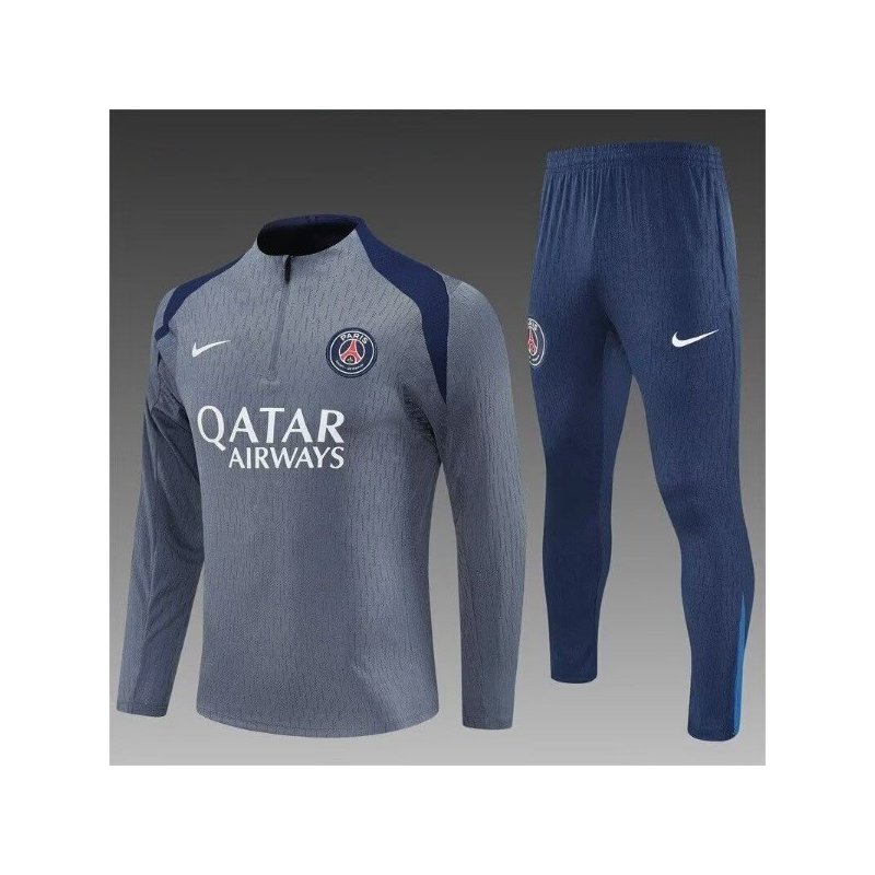 Chandal Niño Entrenamiento PSG Gris 25-26 Chandal Niño Entrenamiento PSG Gris 25-26