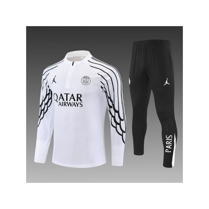Chandal Niño Entrenamiento PSG Blanco Alas 25-26 Chandal Niño Entrenamiento PSG Blanco Alas 25-26