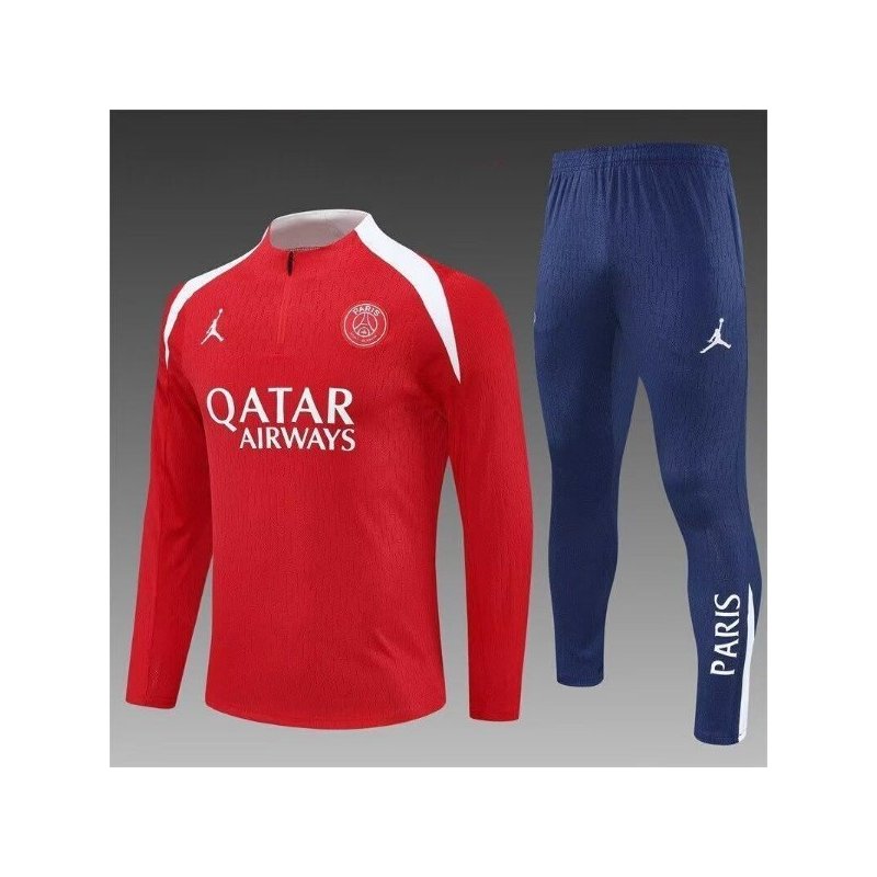 Chandal Niño Entrenamiento PSG Rojo 25-26 Chandal Niño Entrenamiento PSG Rojo 25-26