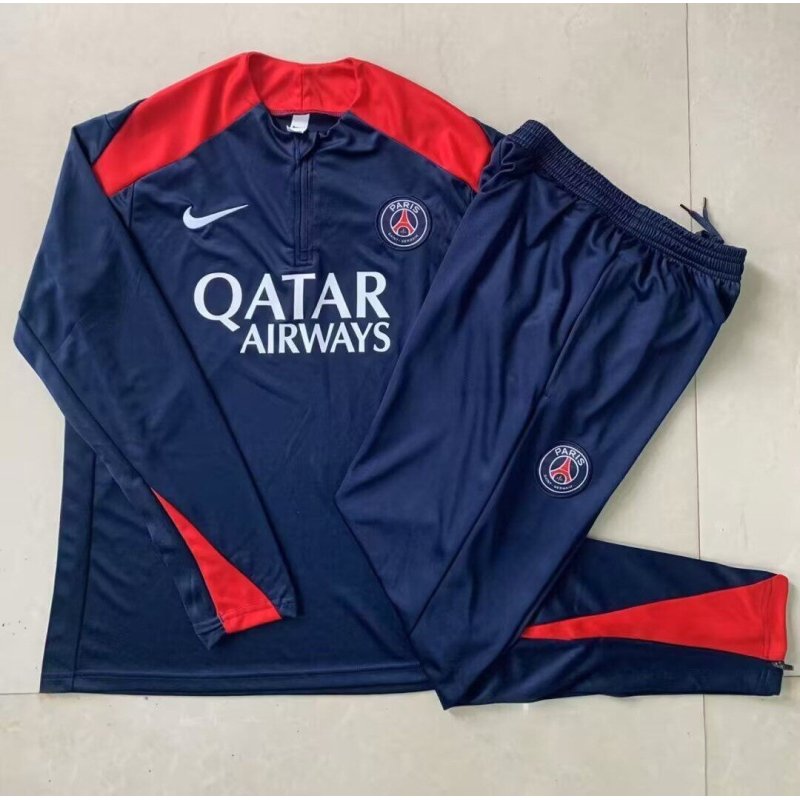 Chandal Niño Entrenamiento PSG Azul Rojo 25-26 Chandal Niño Entrenamiento PSG Azul Rojo 25-26