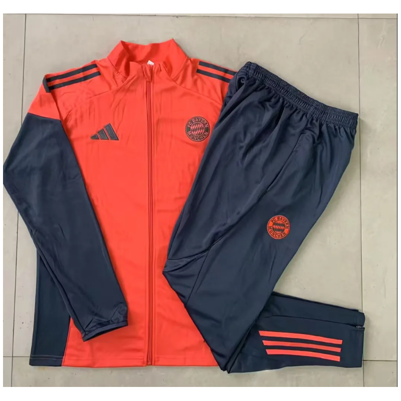 Chandal Niño Bayern Munich Naranja Azul 25-26 Chandal Niño Bayern Munich Naranja Azul 25-26