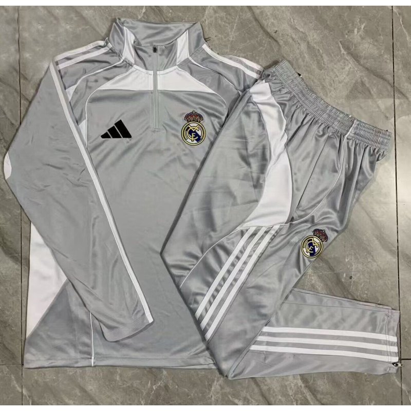 Real Madrid Chandal Entrenamiento Gris 25-26 Real Madrid Chandal Entrenamiento Gris 25-26