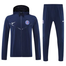 PSG Chandal Con Capucha Azul Oscuro 25-26