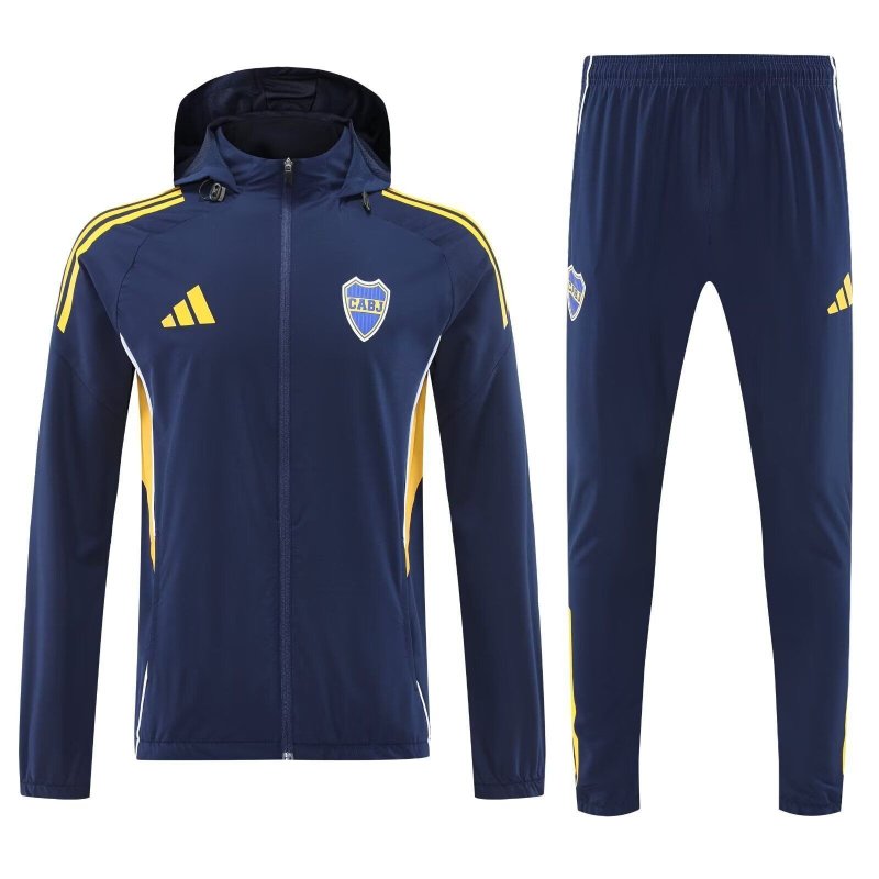 Boca Juniors Chandal Con Capucha Azul Oscuro 25-26 Boca Juniors Chandal Con Capucha Azul Oscuro 25-26
