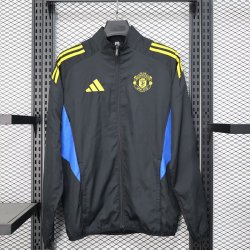 Manchester United Cortavientos Negro 25-26