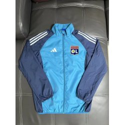 Olympique de Lyon Cortavientos Azul Cielo 25-26