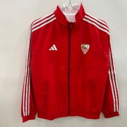 Sevilla Cortavientos Reversible Blanco Rojo 25-26