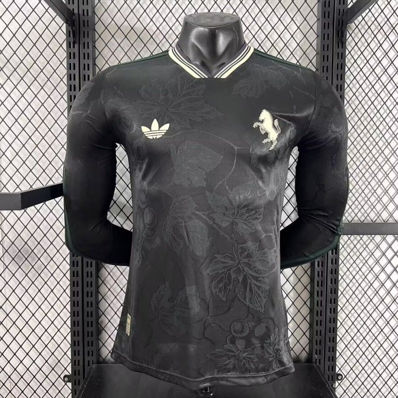Juventus Manga Larga Player Version Tercera Sin Sponsor 25-26 Juventus Manga Larga Player Version Tercera Sin Sponsor 25-26