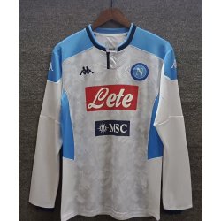 Napoles Retro Manga Larga Visitante 19-20