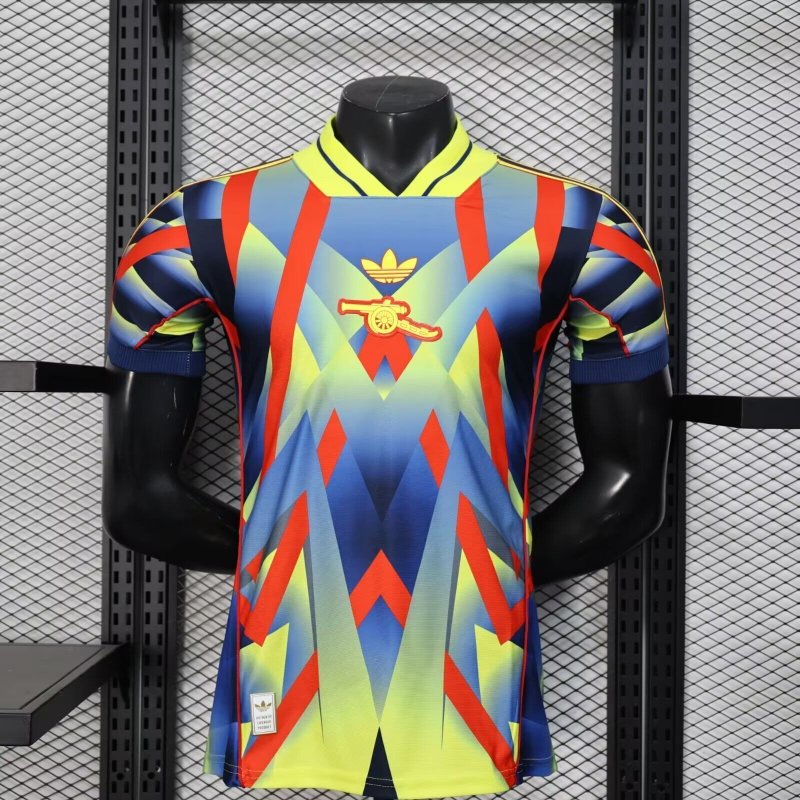 Arsenal Player Version Especial Azul Roja Amarilla 25-26 Arsenal Player Version Especial Azul Roja Amarilla 25-26