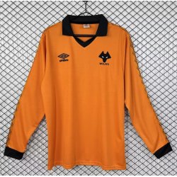 Wolverhampton Retro Manga Larga Local 80-81