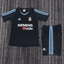 Real Madrid Retro KIT NIÑO Visitante 03-04