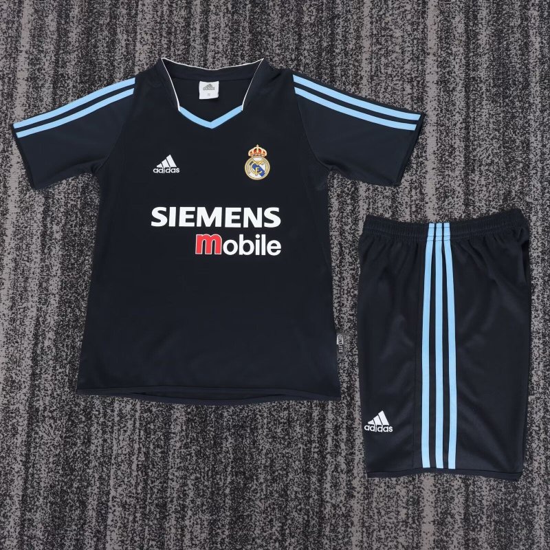 Real Madrid Retro KIT NIÑO Visitante 03-04