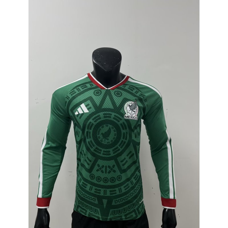 Mexico Player Version Manga Larga Local 2026