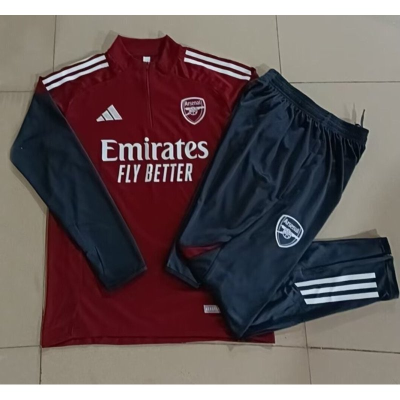 Arsenal Chandal Entrenamiento Rojo Oscuro 25-26 Arsenal Chandal Entrenamiento Rojo Oscuro 25-26