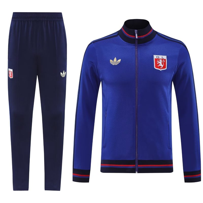 Olympique de Lyon Chandal Azul Oscuro 25-26 Olympique de Lyon Chandal Azul Oscuro 25-26