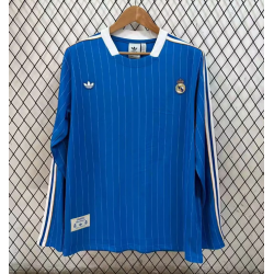 Real Madrid Manga Larga Icon Azul 25-26