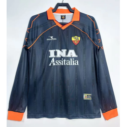 Roma Retro Manga Larga Visitante 99-00