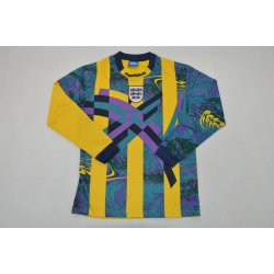 Inglaterra Retro Manga Larga Portero 1995