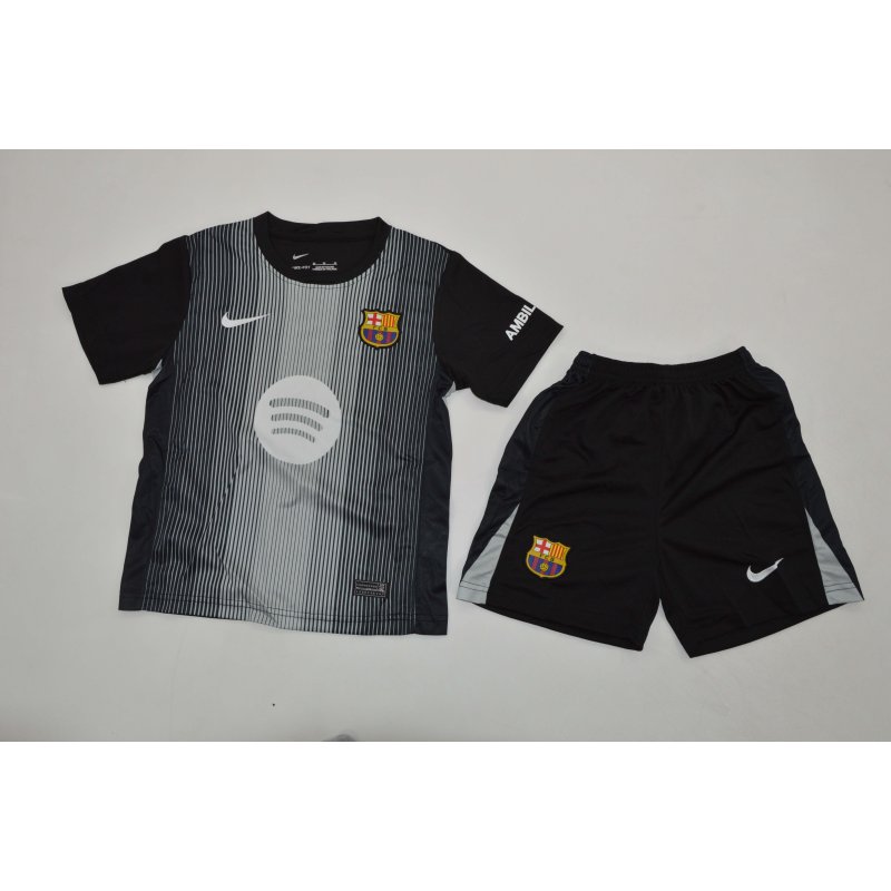 Barcelona KIT NIÑO Portero Negro 25-26 Barcelona KIT NIÑO Portero Negro 25-26