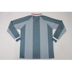 Inglaterra Retro Manga Larga Visitante 1996 Inglaterra Retro Manga Larga Visitante 1996